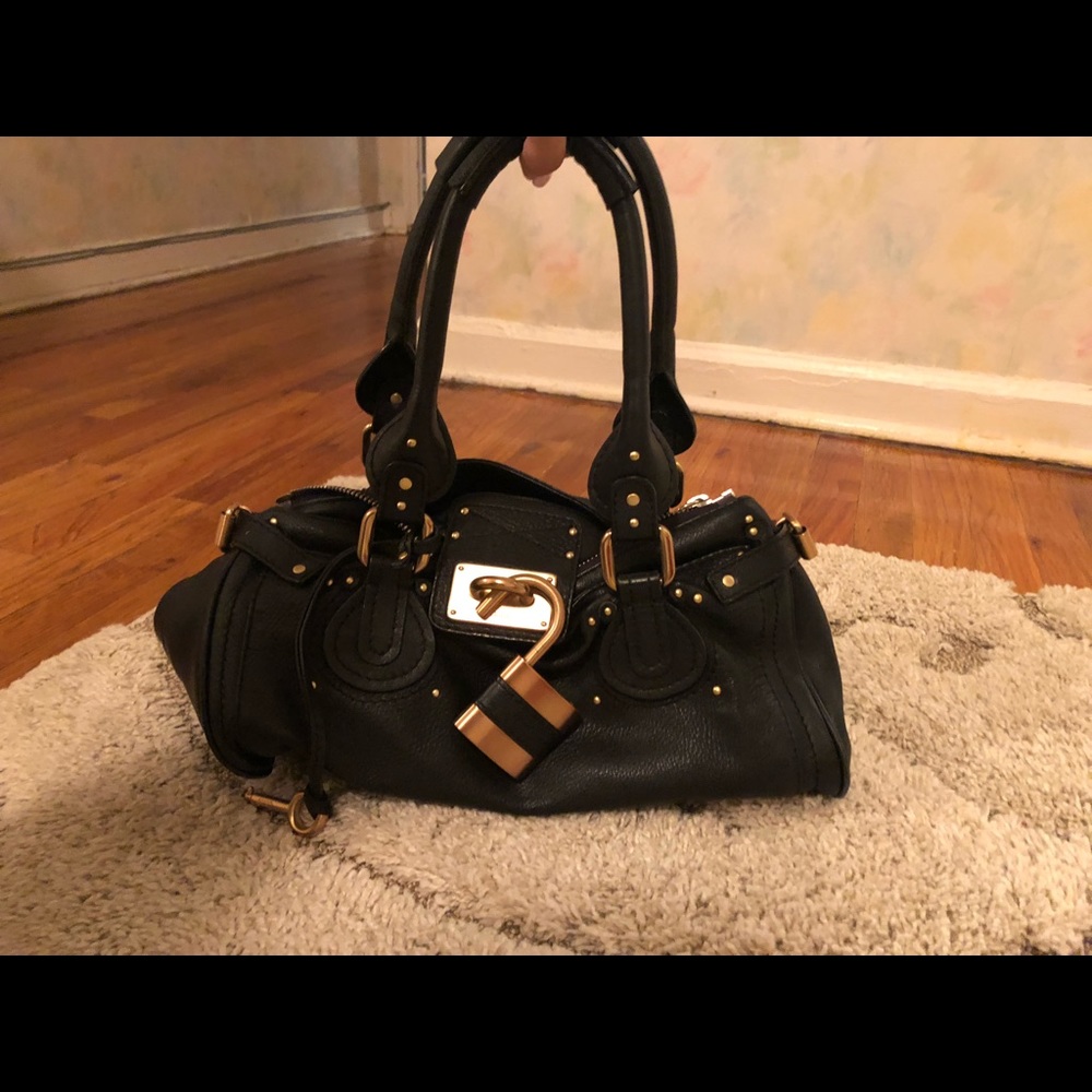 Chloe Paddington Bag Black (vintage)